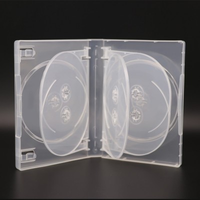 Wholesale Paper Dvd Special Cover Custom Plastic Empty Blank Dvd Cases Packaging Box For 8-dvds Cd