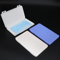 Weisheng PP Plastic Face Masks Case Storage Cases Portable Mask Boxes Facial Face Mask Case Storage Holders