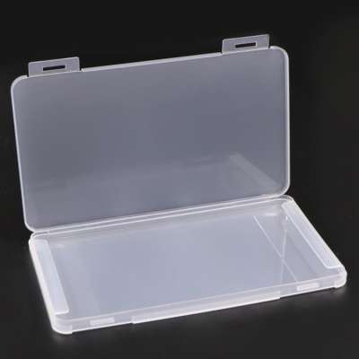 Factory Printing Logo Face Shield Clear Plastic Mask Case Portable PP Mask Case Keeper Transparent Storage Mask Case